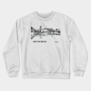 South Bend Indiana Crewneck Sweatshirt